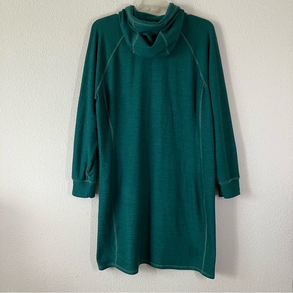 TITLE NINE by Toad & Co Intermosso Hoodie Dress Long Sleeve Gorpcore Travel L - Picture 12 of 13